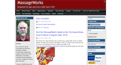 Desktop Screenshot of massageworkstn.com